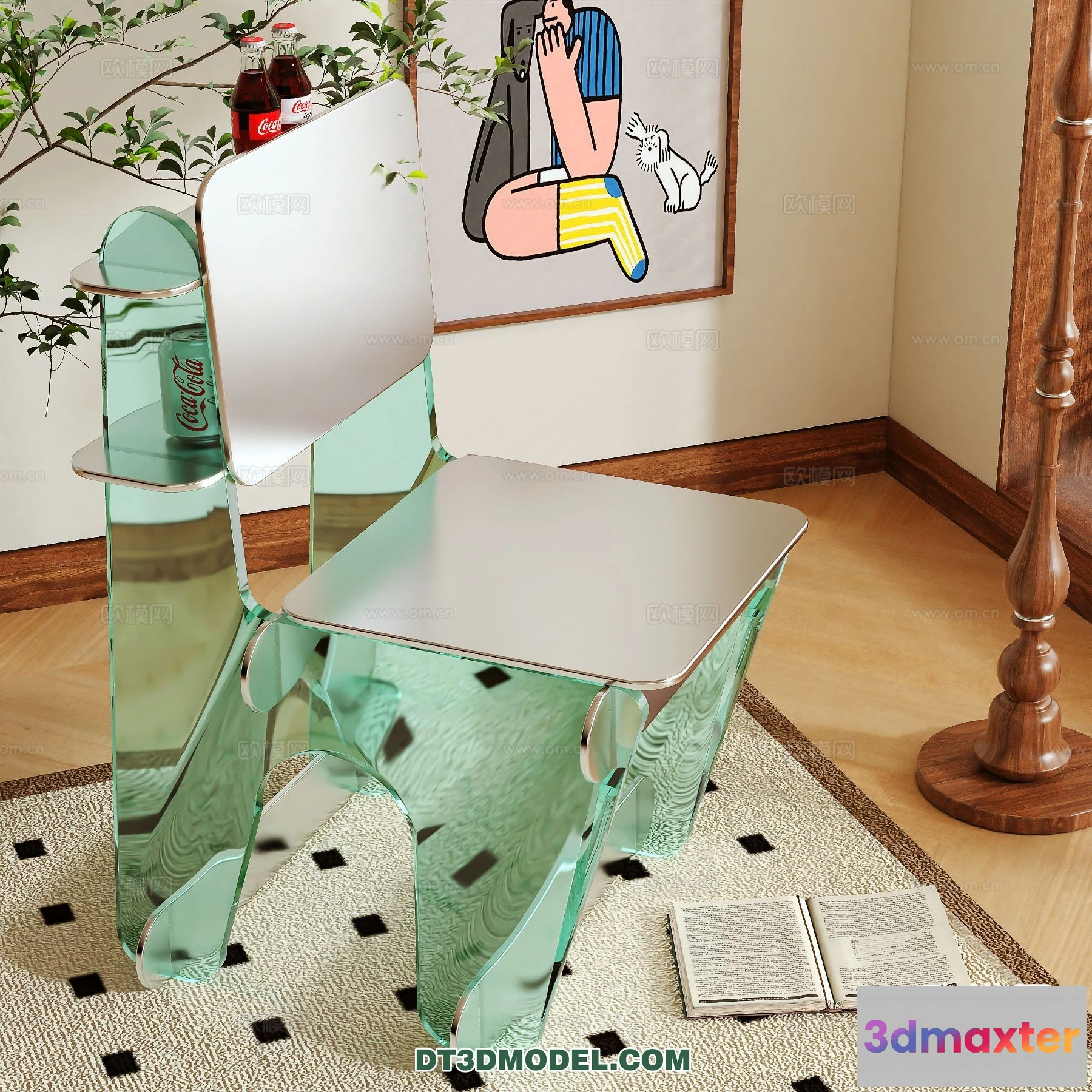 1517770 - FURNITURE - CHAIR - 3D Model For Interior Design - 2055 3D Max