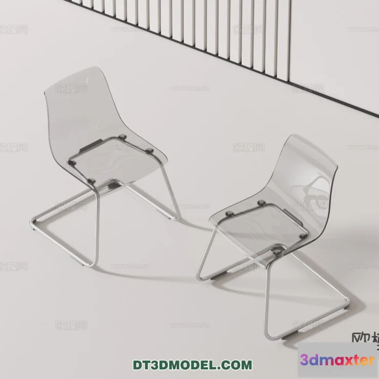 1517772 - FURNITURE - CHAIR - 3D Model For Interior Design - 2056 3D Max