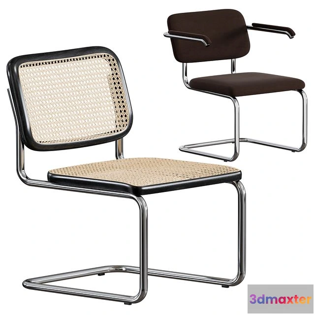 1537794 - Knoll Cesca Chair Cane Seat&Back 3D Max