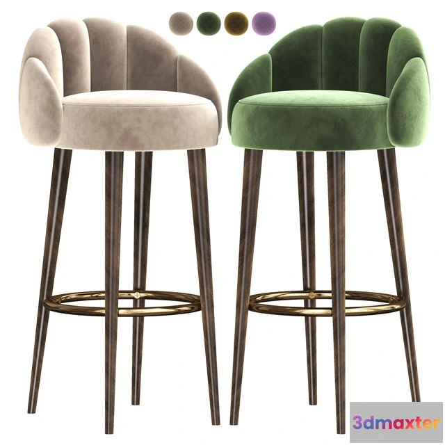 1538406 - Munna OLYMPIA BAR STOOL 3D Max