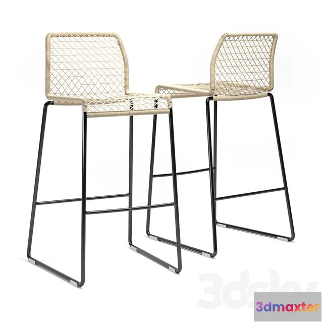 1538704 - Potocco vela barstool 3D Max