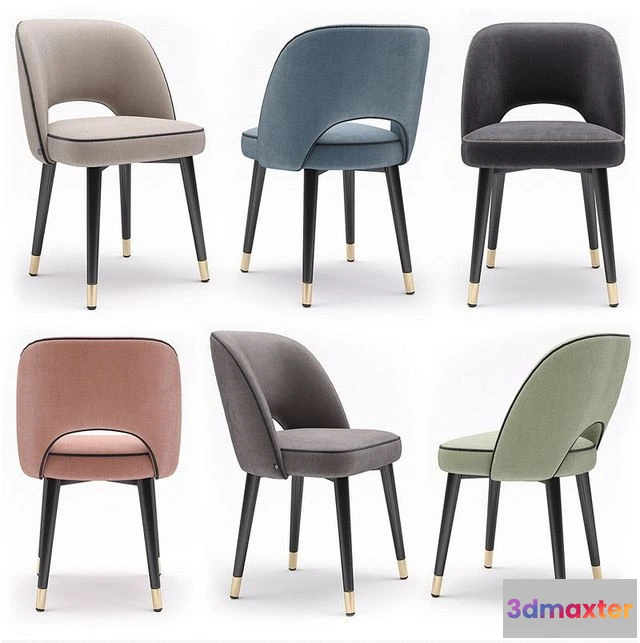 1539060 - Eichholtz Dining Chair Cliff 3D Max