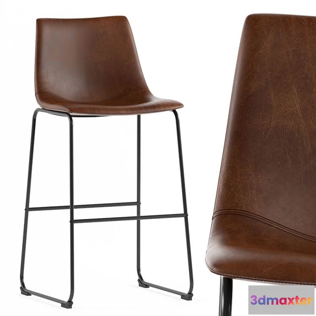1539675 - Bar stool Adan Bar Stool (or Pranzo Vermut) 3D Max