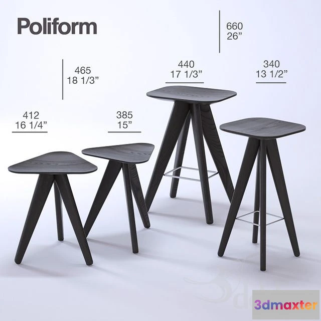 1542111 - ics ipsilon poliform 3D Max