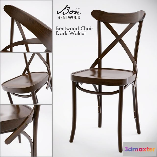 1542397 - Bon Bentwood Chair 3D Max