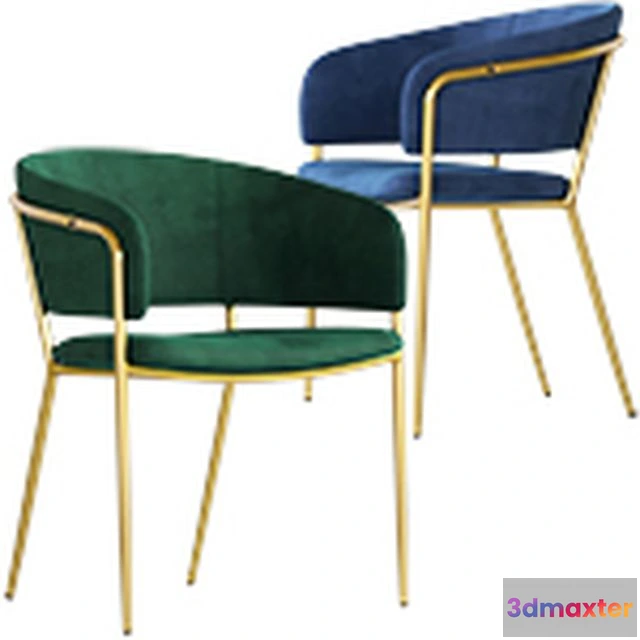 1544083 - Linea Furniture Luxe Amon Chair 3D Max