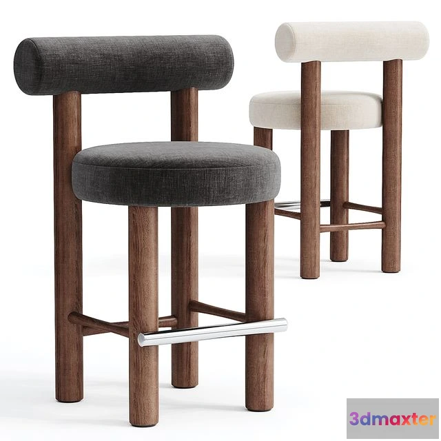 1547143 - Counter Chair Gropius CS2 by NOOM 3D Max