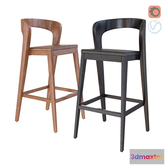 1548177 - Barstool by Alain Berteau 3D Max
