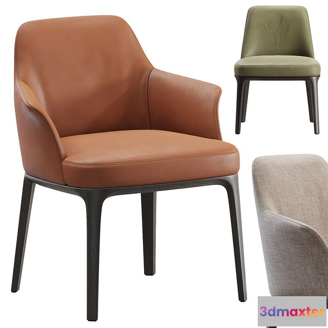 1550233 - SOPHIE CHAIR BY POLIFORM 3D Max