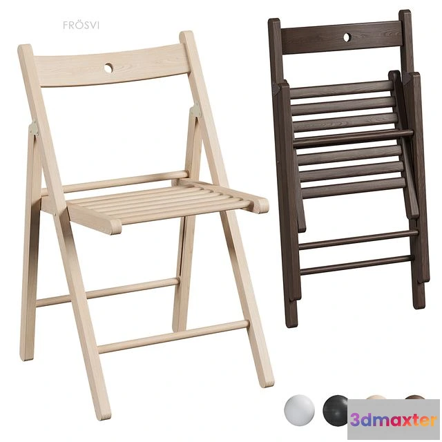 1551371 - FROSVI IKEA stool chair 3D Max