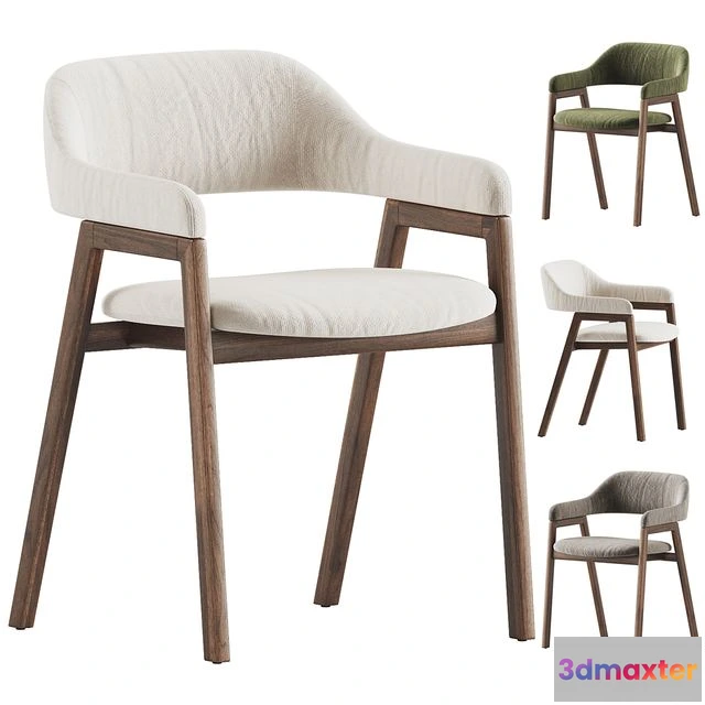 1551983 - Mist Dining Chair 3D Max