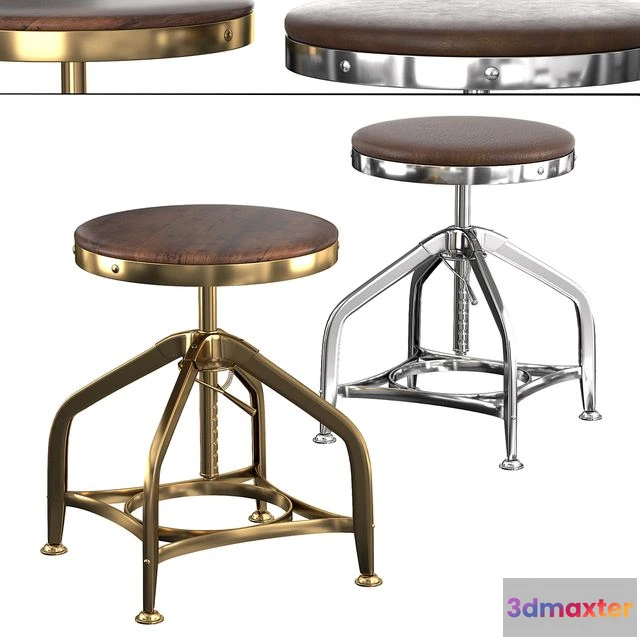 1552717 - TOLEDO dining stool 3D Max