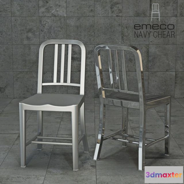 1557055 - Emeco Navy Chear 3D Max