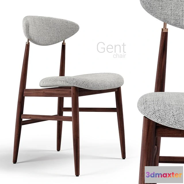 1558085 - Chair Gubi Gent 3D Max