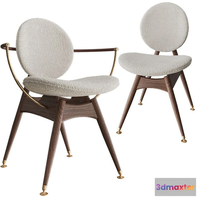 1559237 - Circle dining chair  by Overgaard & Dyrman 3D Max