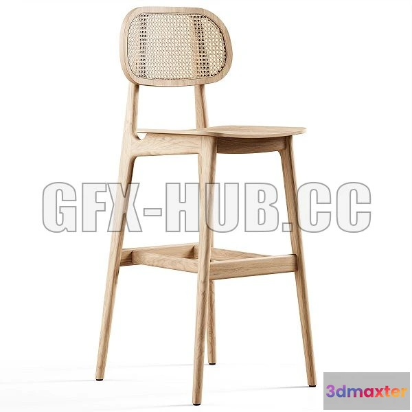 1561880 - Vincent Sheppard Titus Bar Stool 3D Max
