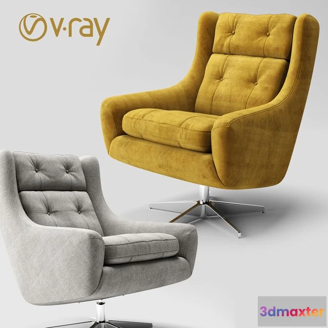 1561958 - Club Chair 3D Max