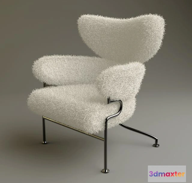 1562043 - Fluffy Chair 3D Max