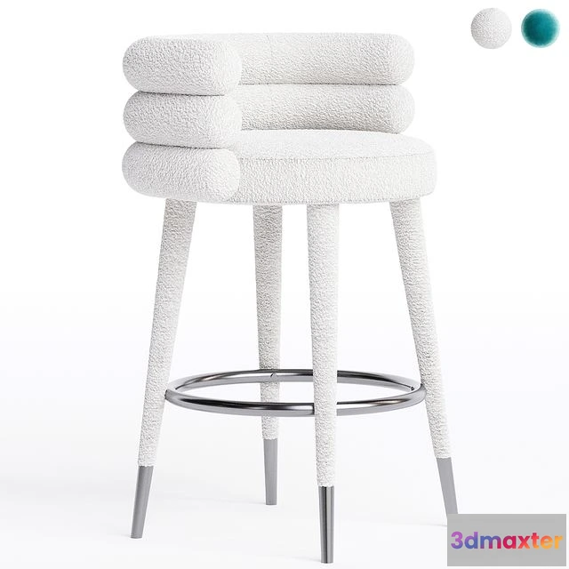 1562225 - Marshmallow Bar Stool Royal Stranger 3D Max