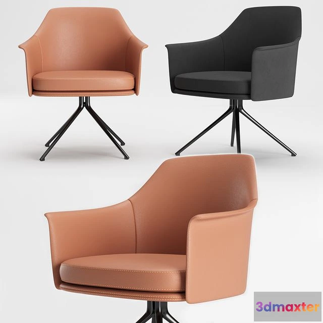 1562459 - Poliform Stanford Bridge Chair 3D Max