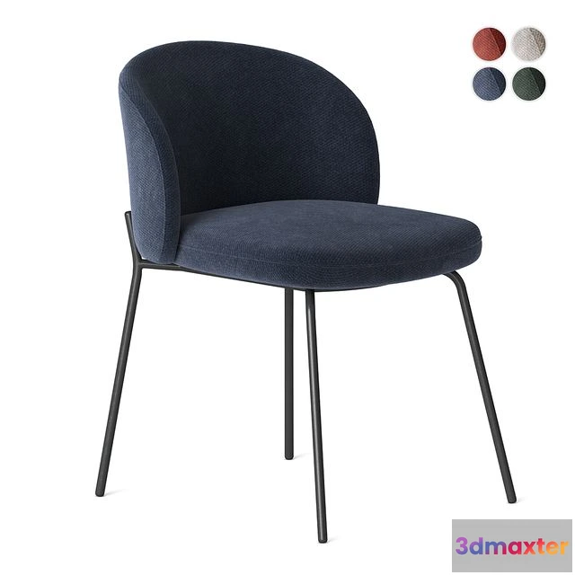 1562829 - BoConcept Princeton Chair Dining 3D Max