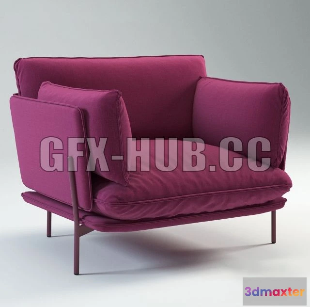 1563460 - Armchair tradition 3D Max