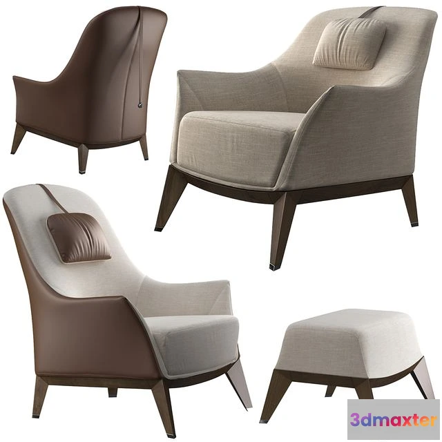 1563817 - Giorgetti normal chairs 3D Max