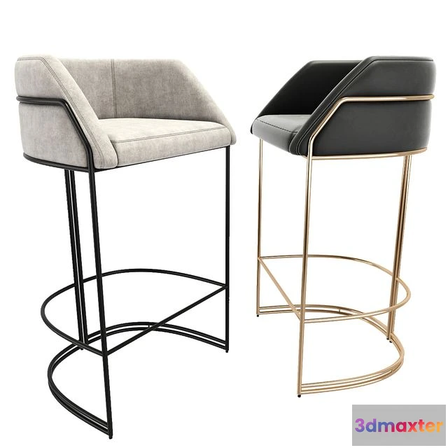 1564052 - Deja vu bar stool 3D Max