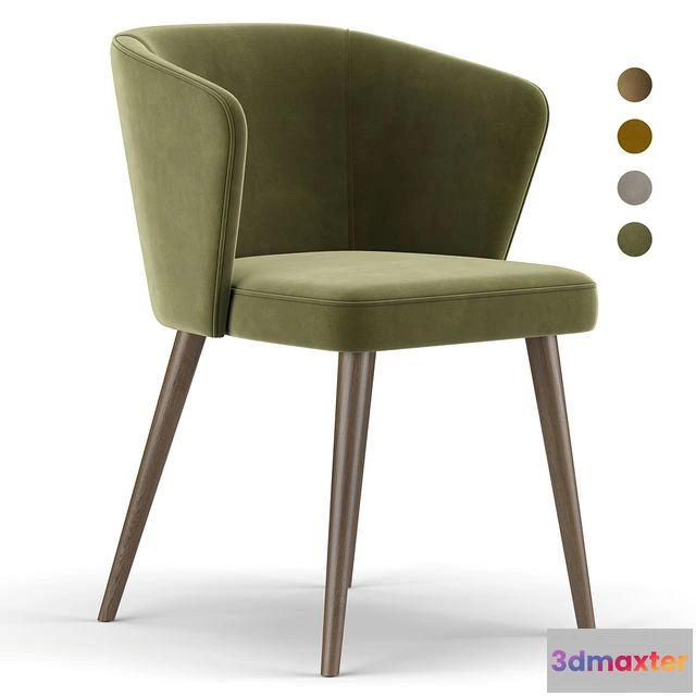 1566540 - Lot dining chair 3D Max