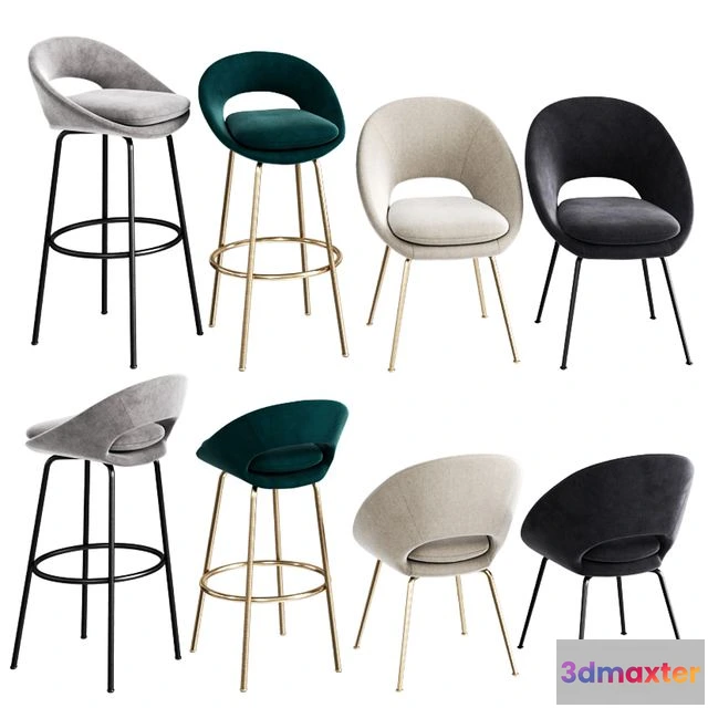 1566834 - WEST ELM Orb set 3D Max