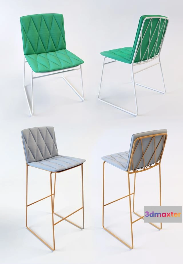 1568036 - Chair Seb from Jardan Lab 3D Max
