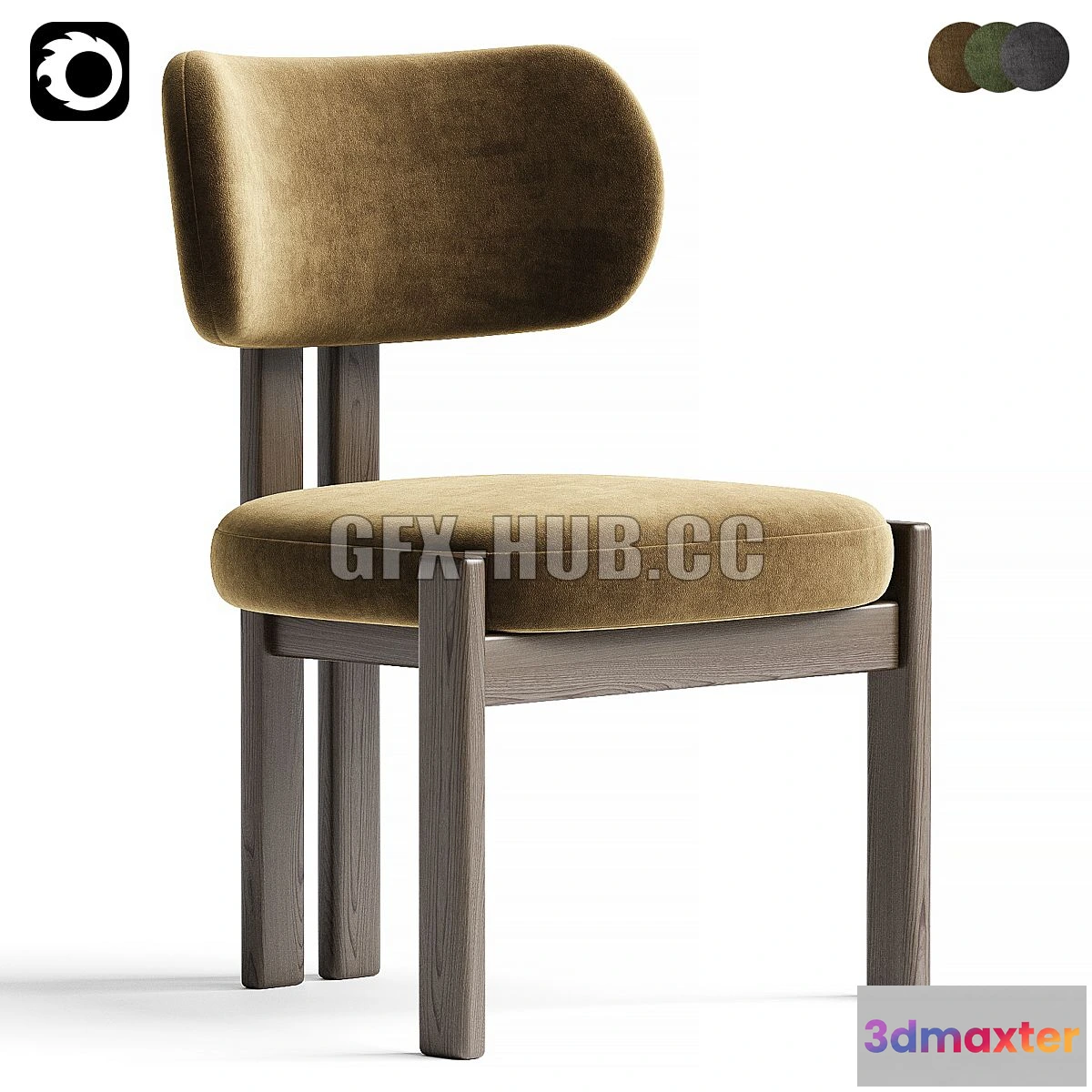 1568584 - BAY Chair By Nature 3D Max