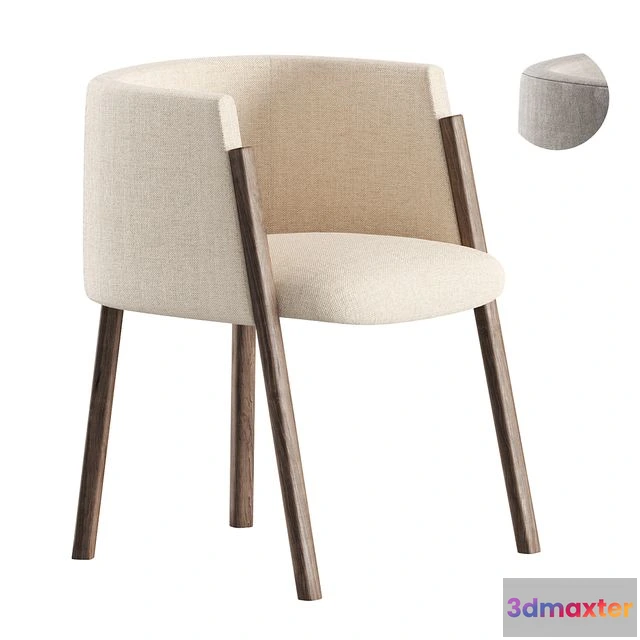 1568714 - Acero Dining Chair 3D Max