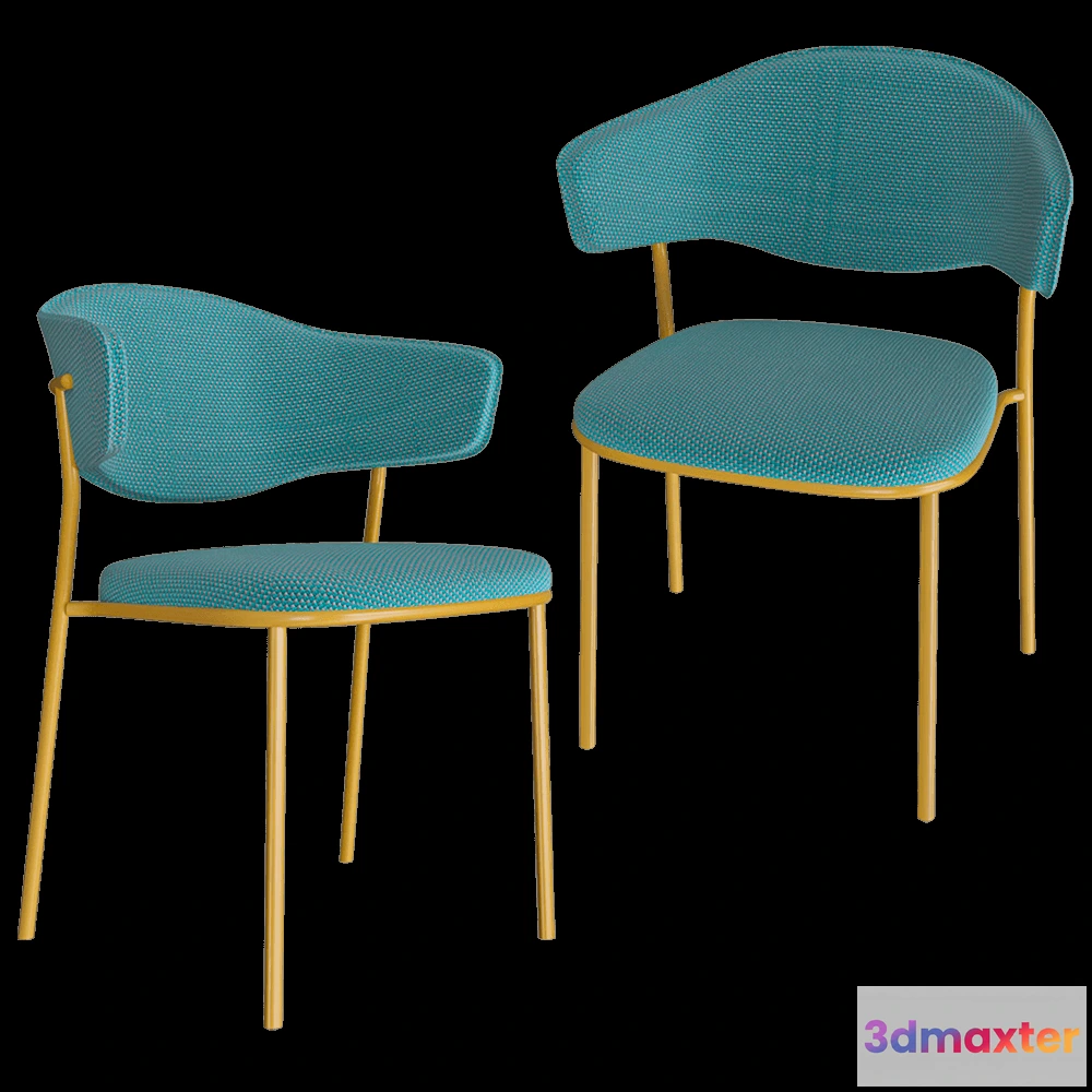 1618260 - Accento SRL  - Chair Sweetly P 3D Max