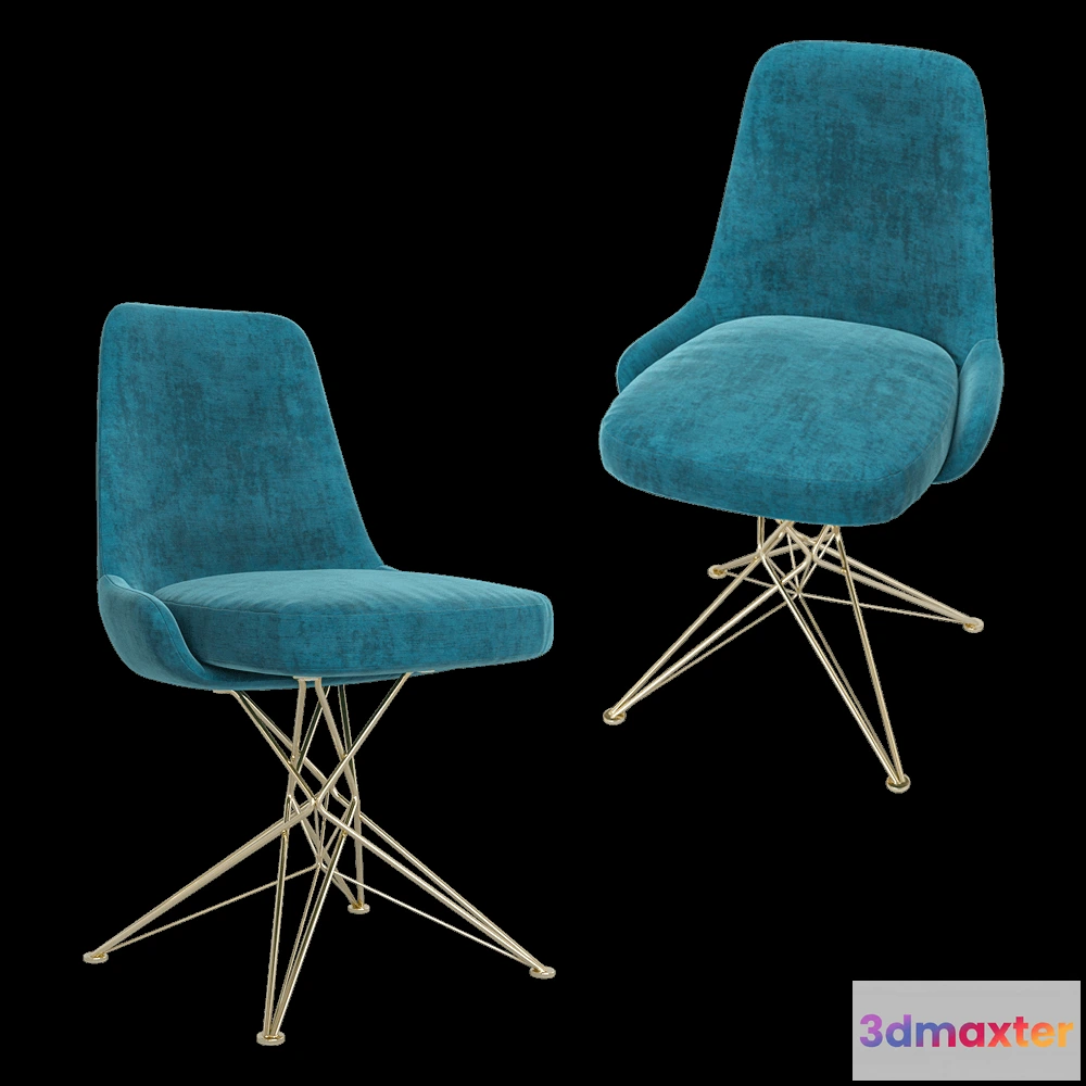 1618386 - Arketipo - Chair Athena 3D Max