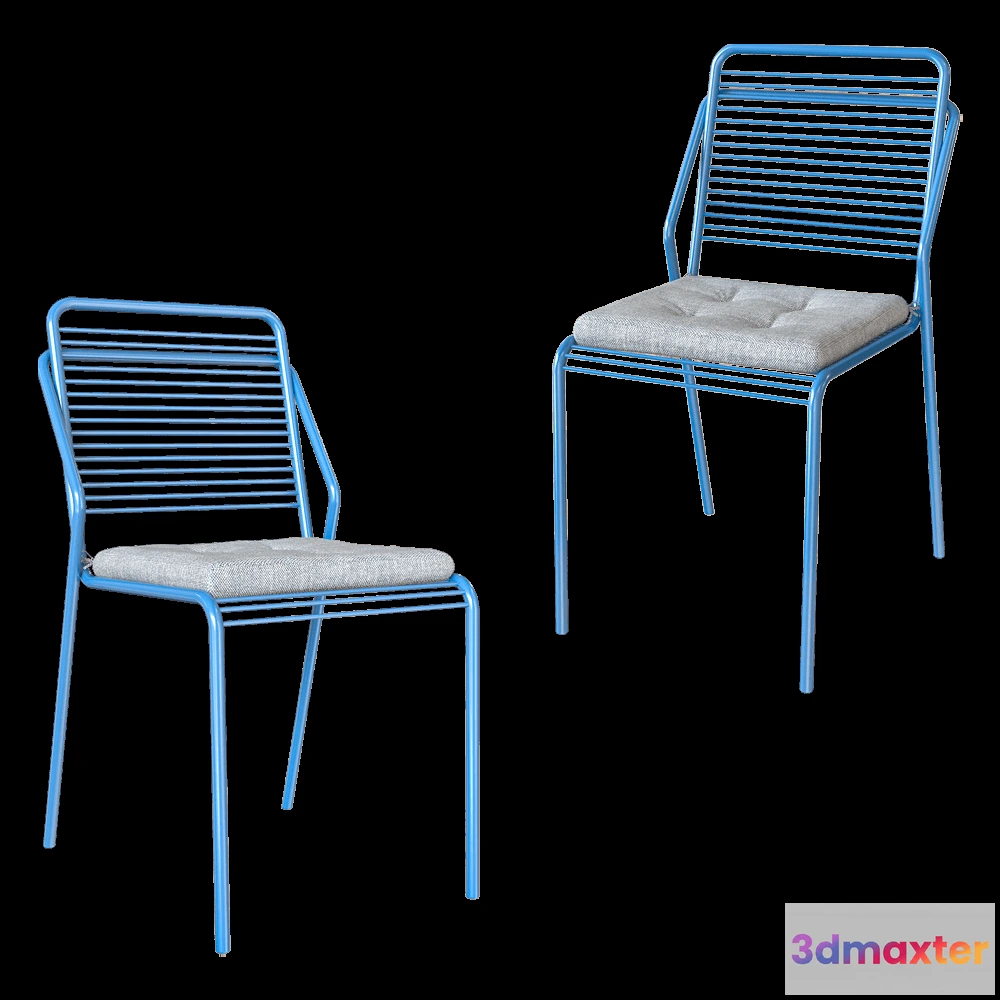 1618436 - Artu - Chair Le Tube soft 3D Max