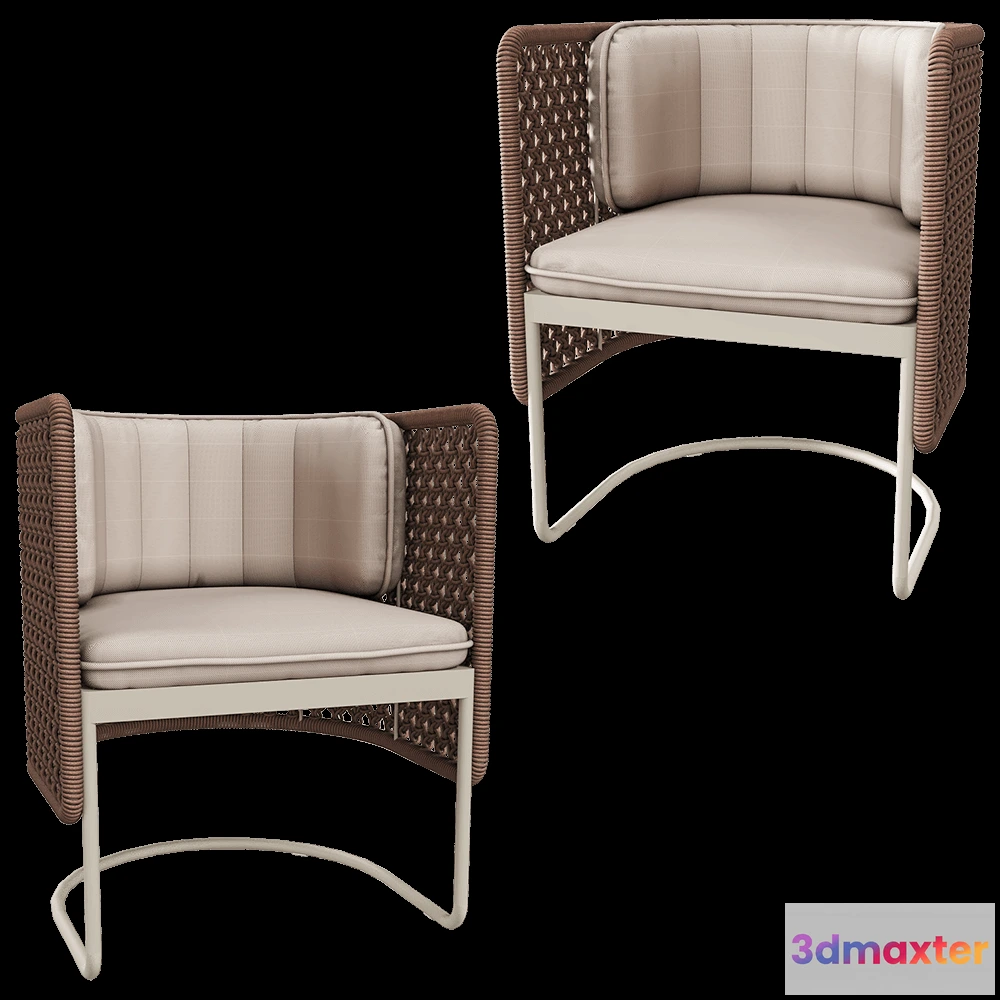 1618456 - AURICA - Dining chair Rugen 3D Max