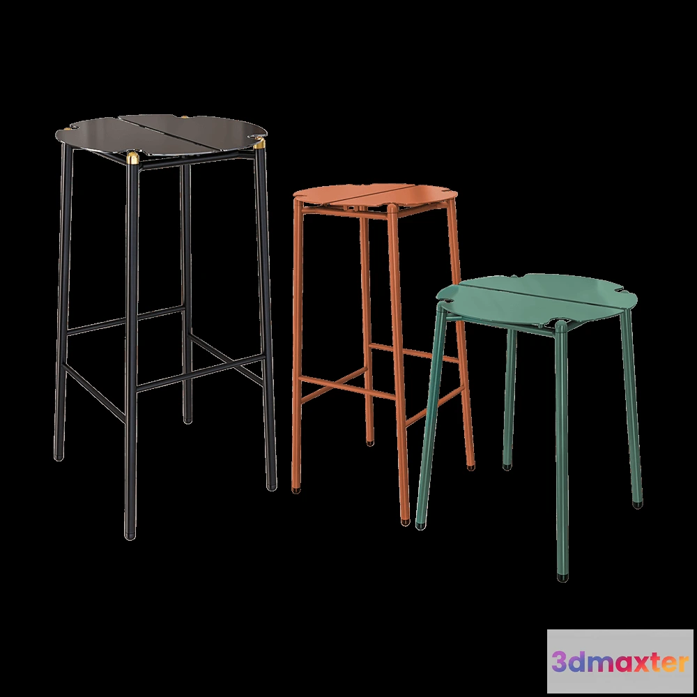 1618462 - AYTM - Bar stool NOVO 3D Max