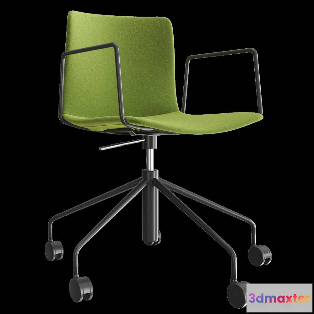 1618478 - B&T Design - Chair Rest Office 5 Prong 3D Max