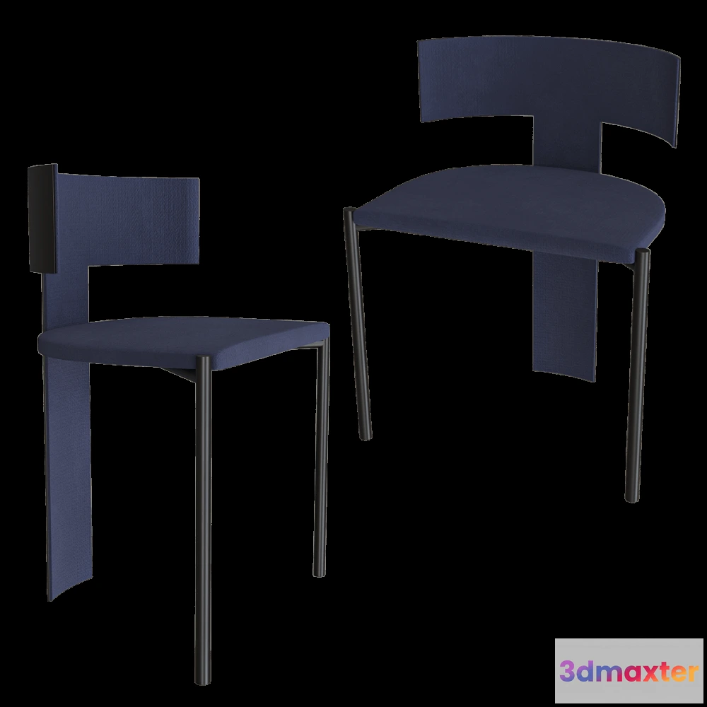 1618508 - BAXTER - Chair Zefir 3D Max