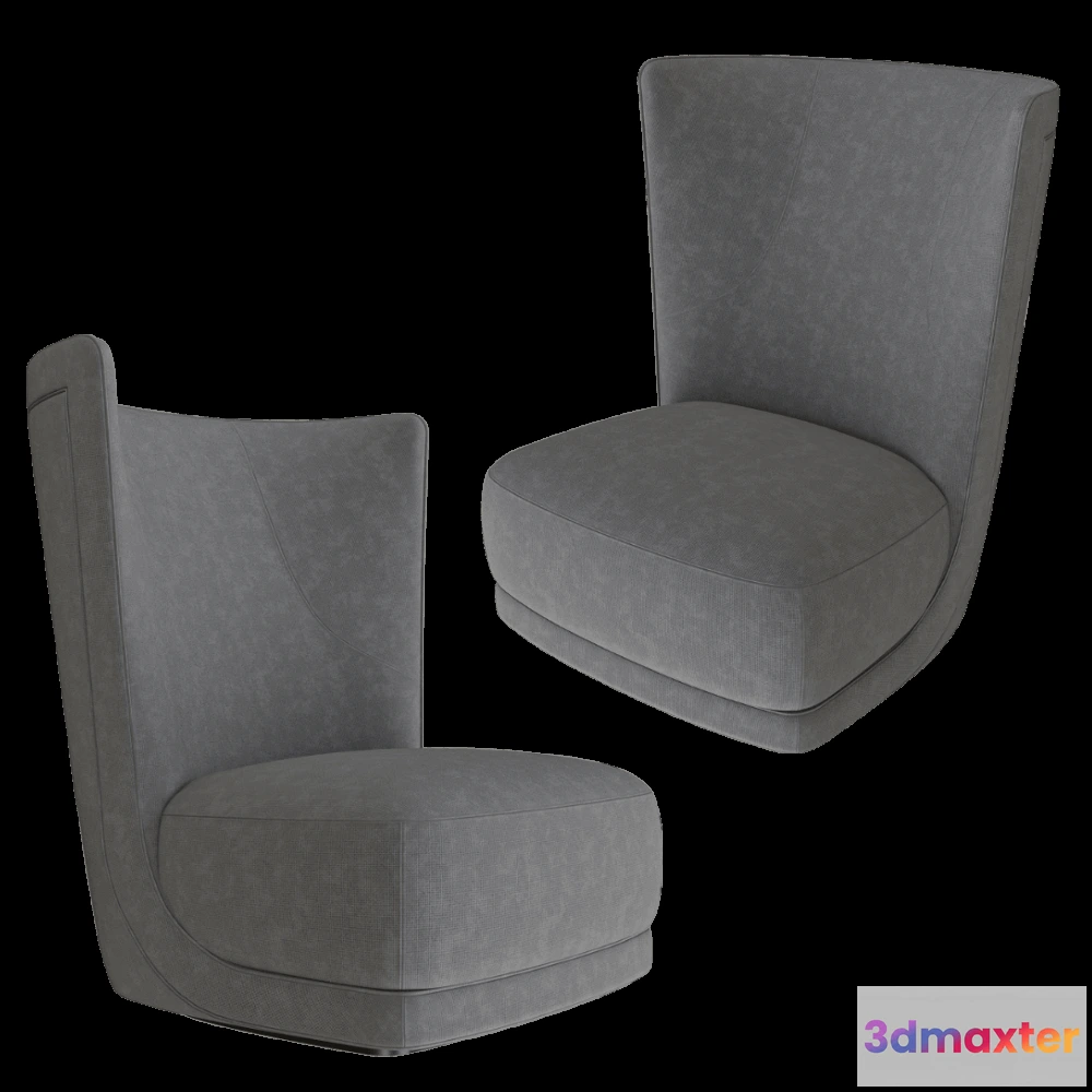 1618516 - BAXTER - Chair Etienne-bergere 3D Max