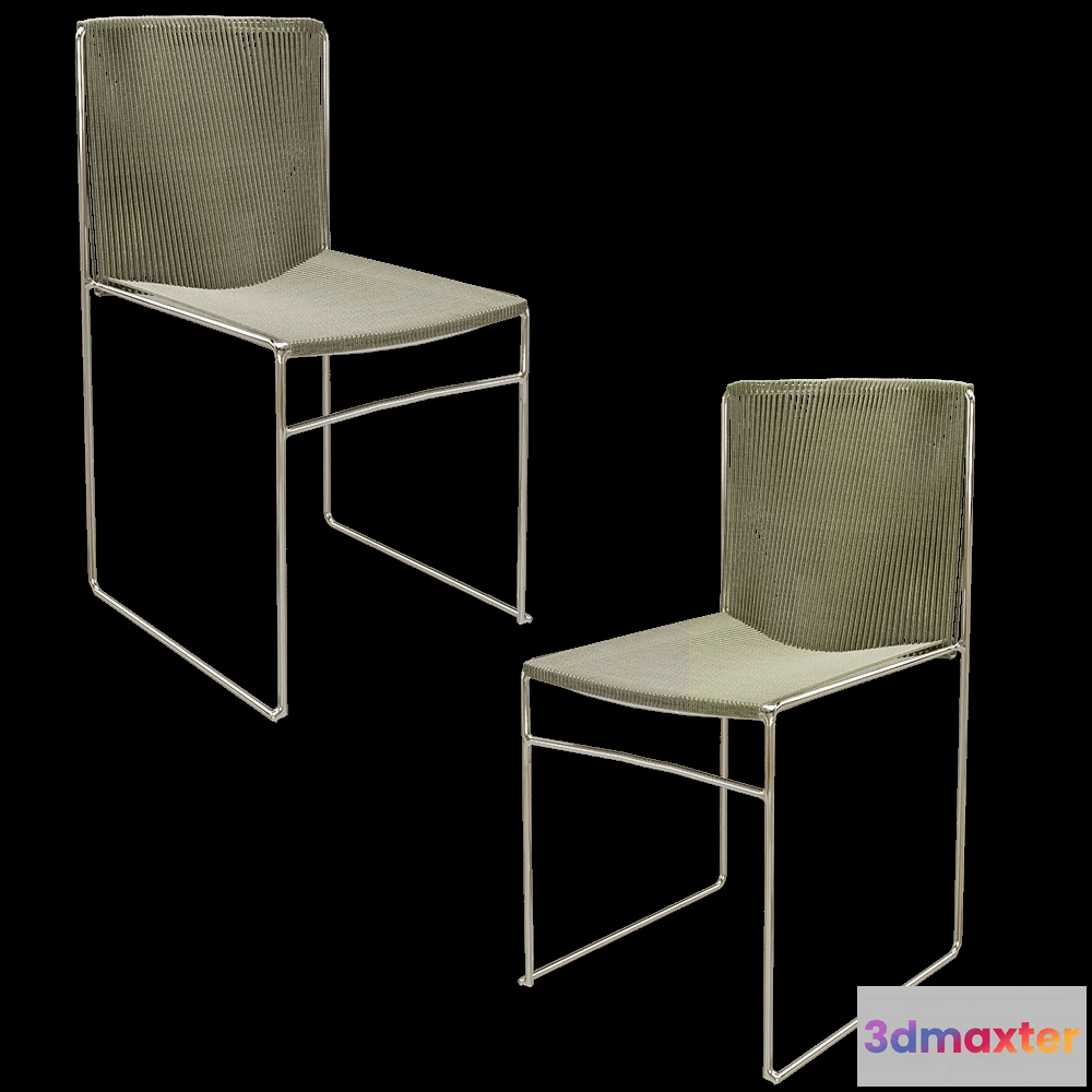 1618524 - Bebo Objects - Chair Lyre 3D Max