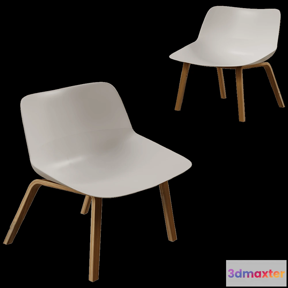 1618634 - Brunner - Lounge chair Crona light 3D Max