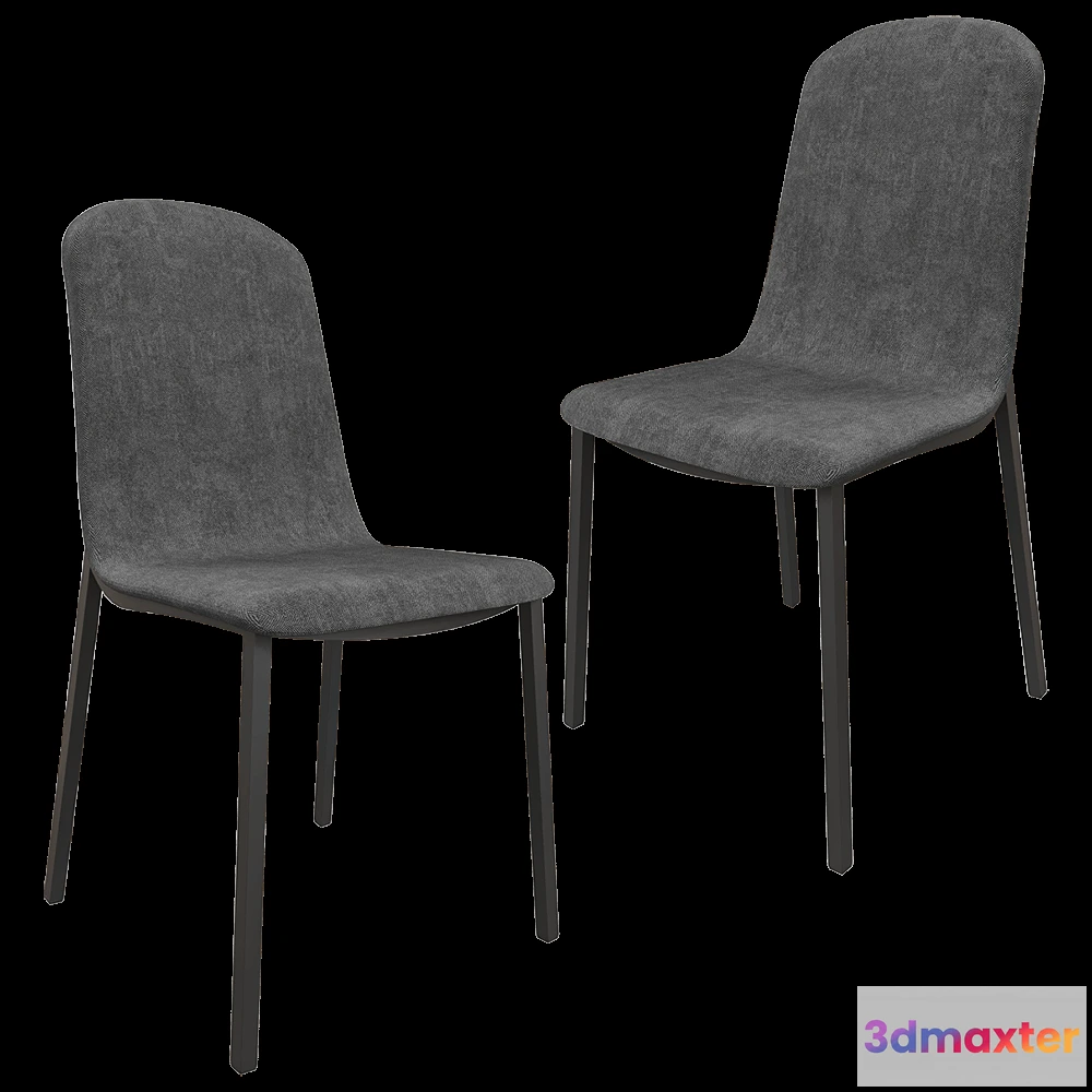 1618672 - CANCIO - Chair Tessuto 3D Max