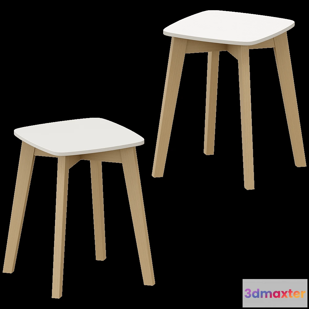 1618682 - CANCIO - Stool Dolce 3D Max