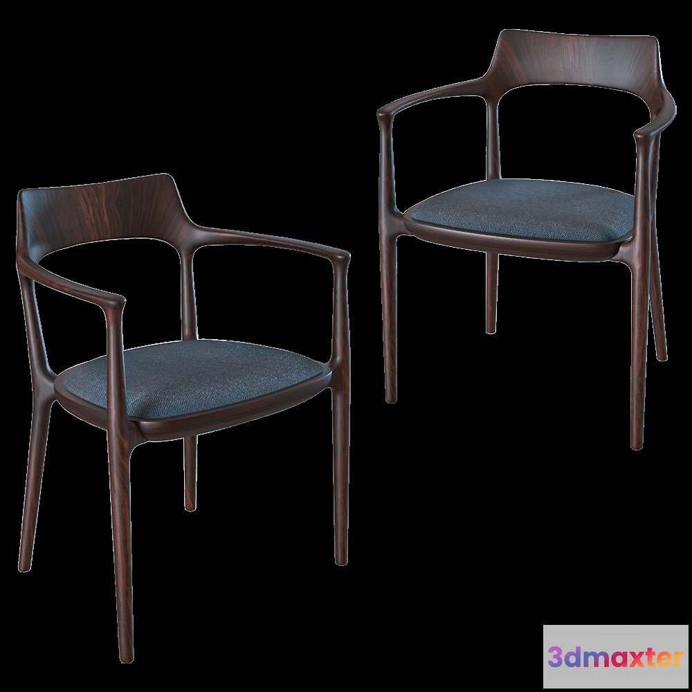 1618748 - Ceccotti Collezioni  - Chair Janine 3D Max