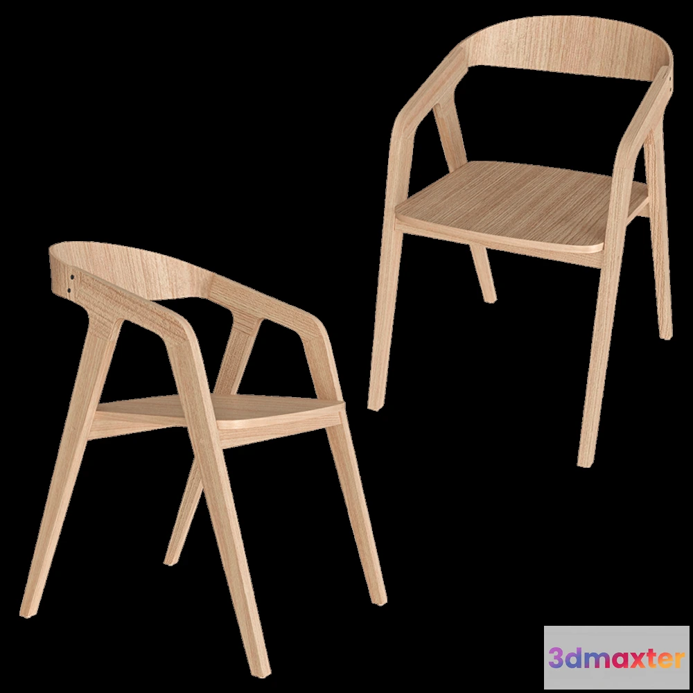 1618972 - DIZA Collective  - Chair CIRCINO 3D Max