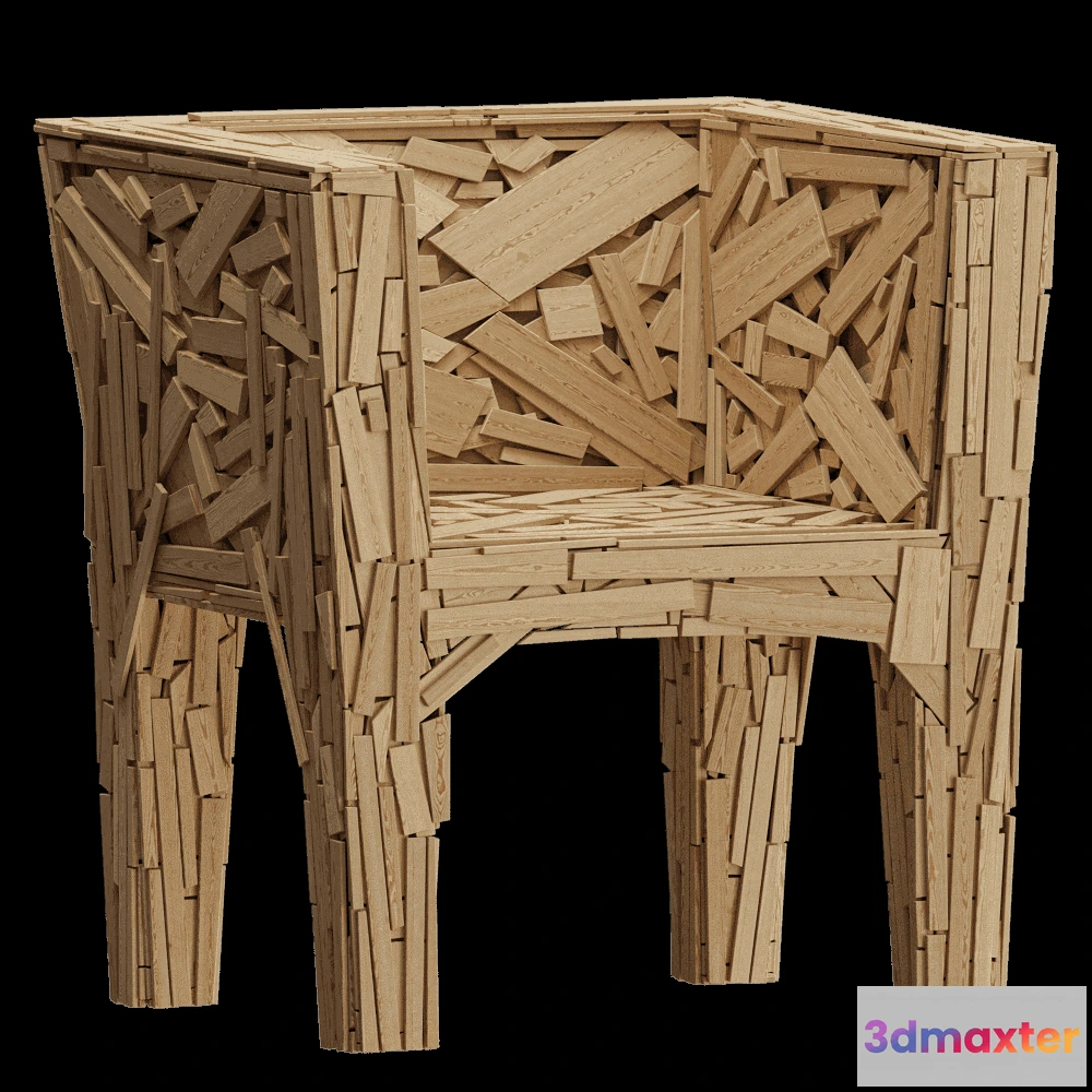 1618998 - Edra - Armchair Favela 3D Max
