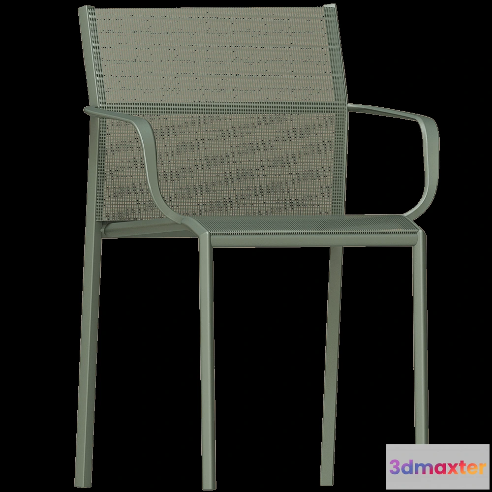 1619096 - Fermob - Chair Cadiz with armrest 3D Max