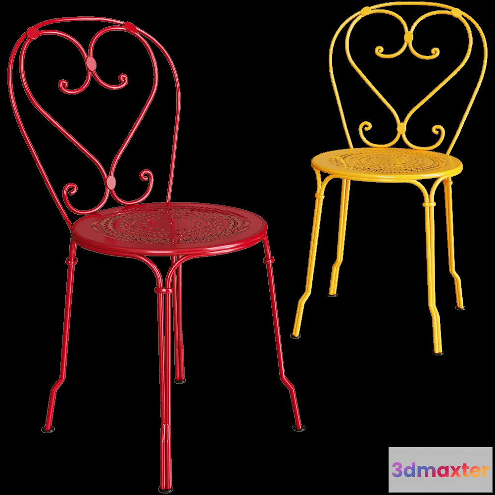 1619110 - Fermob - Chair 1900 3D Max